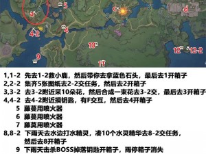 《探索堡垒前线：资源分布图深度解析》