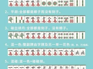 广东麻将胡牌攻略：掌握规则，轻松赢牌详解胡牌方法与技巧