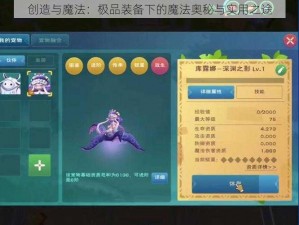 创造与魔法：极品装备下的魔法奥秘与实用之途