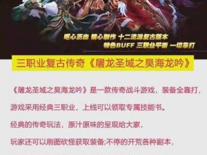 龙之守护：屠魔圣战深度玩法解析与攻略指南