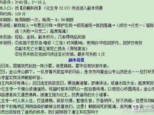 梦幻西游手游侠士魔王副本攻略大全：通关技巧与秘籍分享