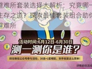 辐射避难所套装选择大解析：究竟哪一款是你的生存之道？探索最佳套装组合助你守护安全避难所