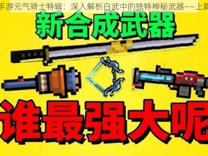 手游元气骑士特辑：深入解析白武中的独特神秘武器——上篇