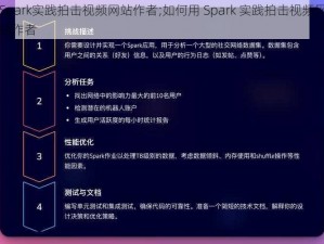 Spark实践拍击视频网站作者;如何用 Spark 实践拍击视频网站作者