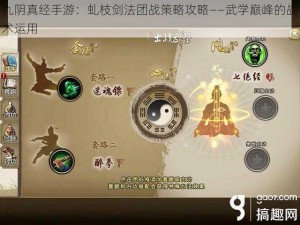 九阴真经手游：虬枝剑法团战策略攻略——武学巅峰的战术运用