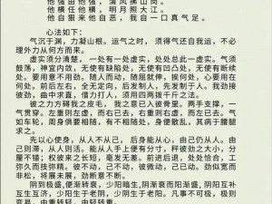 剑意深远：精炼十言探剑道真谛