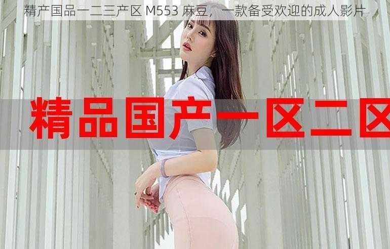 精产国品一二三产区 M553 麻豆，一款备受欢迎的成人影片