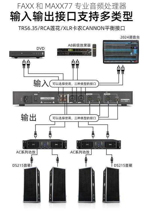 FAXX 和 MAXX77 专业音频处理器