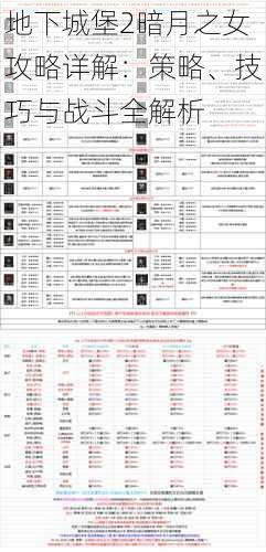 地下城堡2暗月之女攻略详解：策略、技巧与战斗全解析