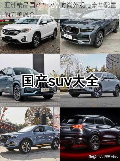 亚洲精品国产 SUV，时尚外观与豪华配置的完美融合