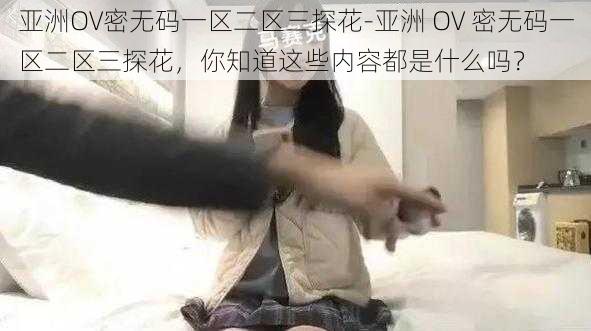 亚洲OV密无码一区二区三探花-亚洲 OV 密无码一区二区三探花，你知道这些内容都是什么吗？