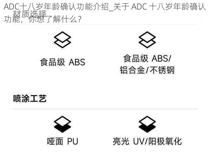 ADC十八岁年龄确认功能介绍_关于 ADC 十八岁年龄确认功能，你想了解什么？