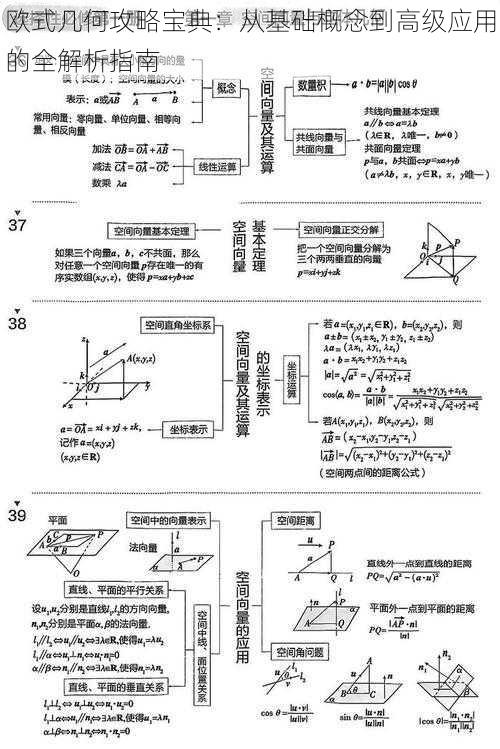 欧式几何攻略宝典：从基础概念到高级应用的全解析指南