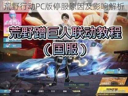 荒野行动PC版停服原因及影响解析