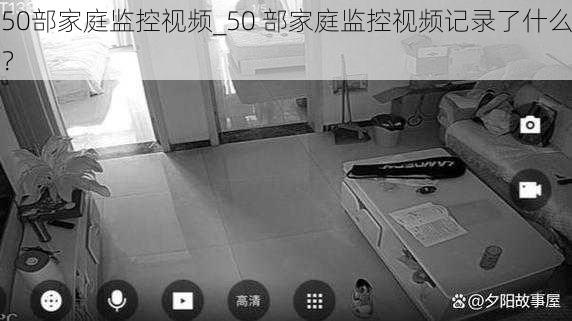 50部家庭监控视频_50 部家庭监控视频记录了什么？