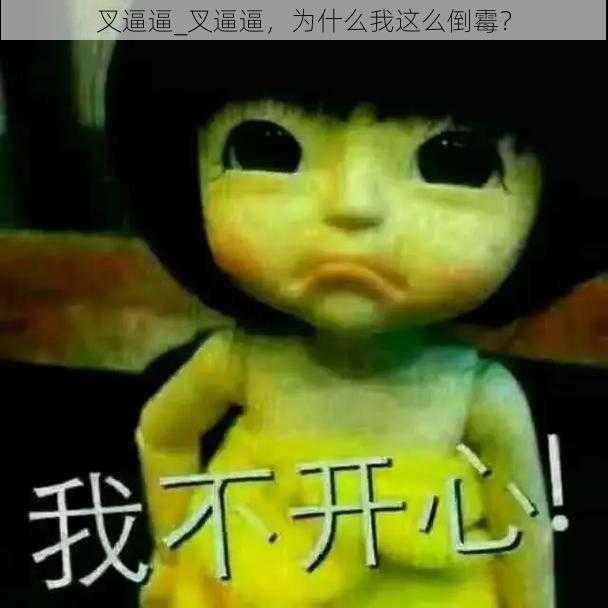 叉逼逼_叉逼逼，为什么我这么倒霉？