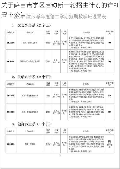 关于萨吉诺学区启动新一轮招生计划的详细安排公告